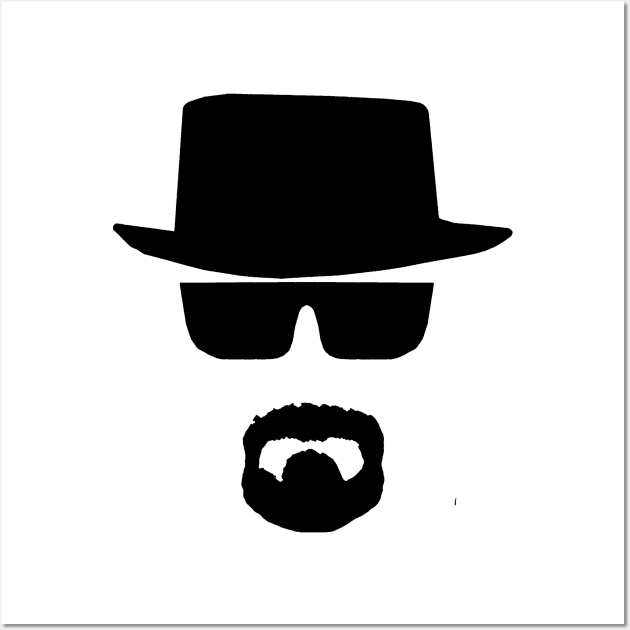 Heisenberg Wall Art by geeklyshirts